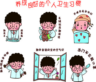 养好个人卫生习惯