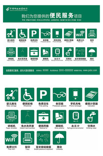 邮政银行标识