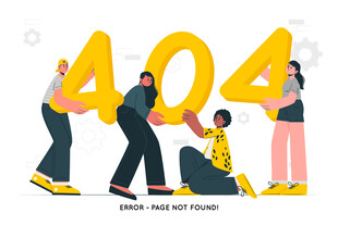网络404素材插图
