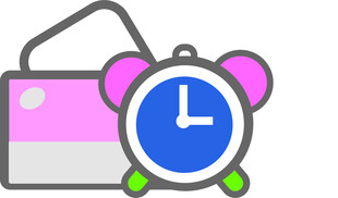 卡通闹钟