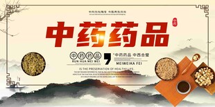 中药药品宣传栏