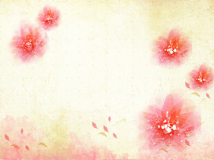 卡通手绘花卉插画元素
