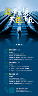 企业招聘海报