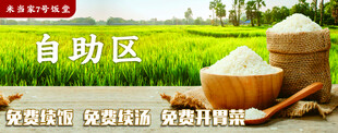 快餐自助区东北大米