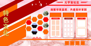 特色文化社区宣传墙