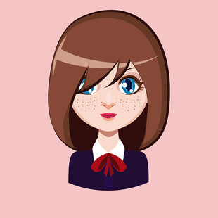 卡通女孩头像