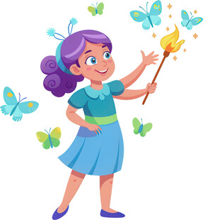 孩子玩具角色扮演免抠图