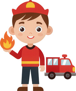 孩子玩具角色扮演免抠图