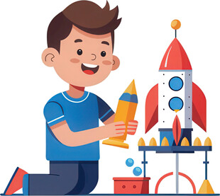 孩子玩具角色扮演免抠图