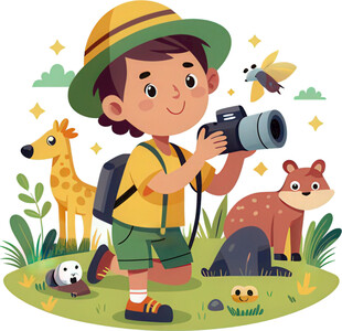 孩子玩具角色扮演免抠图