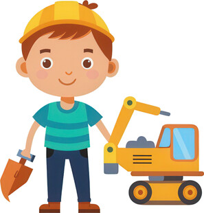 孩子玩具角色扮演免抠图