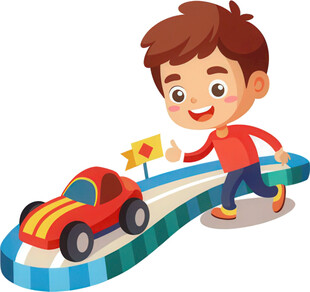 孩子玩具角色扮演免抠图