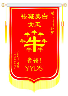 锦旗  牛牛