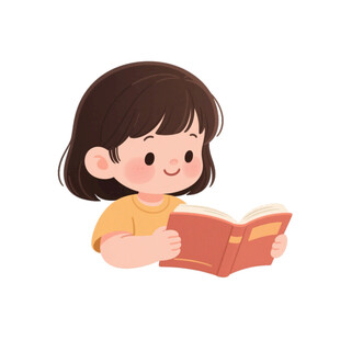 卡通小女孩