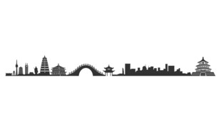 城市剪影矢量