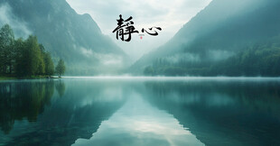 静心装饰画 风景画