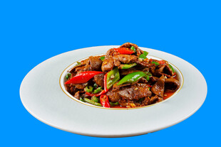 小炒黄牛肉