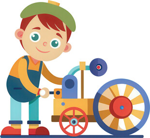 孩子玩具角色扮演免抠图
