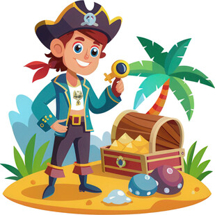 孩子玩具角色扮演免抠图