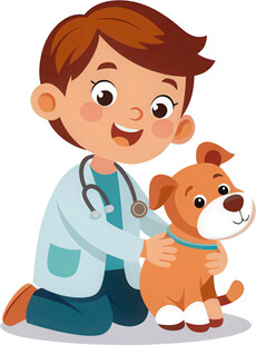 孩子玩具角色扮演免抠图