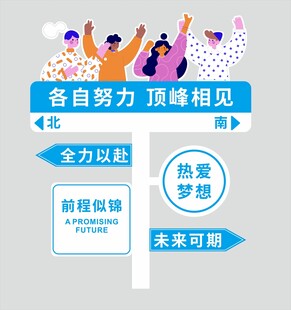 梦想指示牌