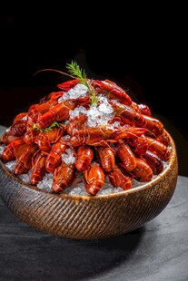 美味小龙虾 诱人盘中餐