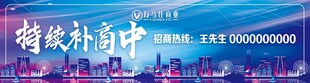 精致城市夜景灯光秀