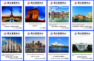 英语培训学校海报