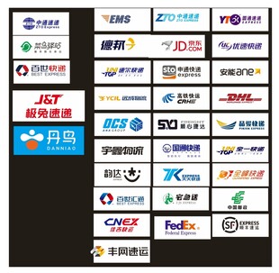 知名快递LOGO大全