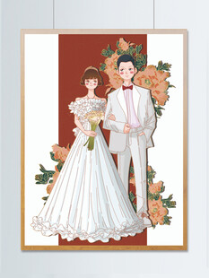 婚礼迎宾牌