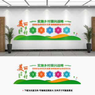 美丽新农村文化墙