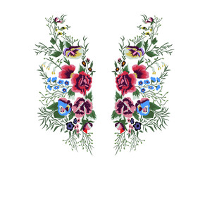 定位花