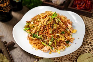 三丝炒米粉