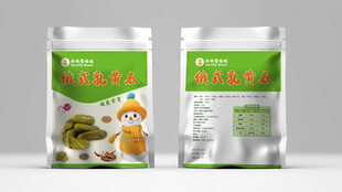 宠物食品包装袋展示图