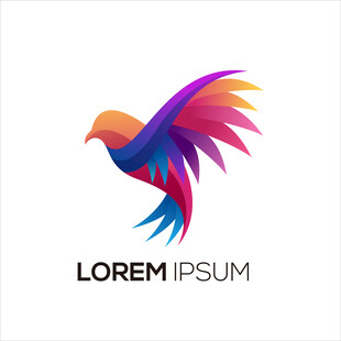 鸟logo图案