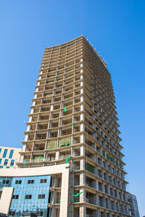 现代高层商住建筑外观