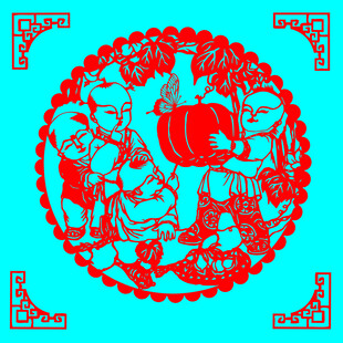 童趣剪纸