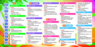 幼儿园入学教育指导要点