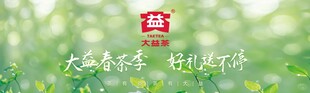 大益茶 天然绿茶 清新芬芳