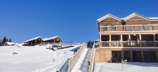 禾木景区  雪城 雪景 雪山 