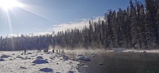 禾木景区  雪城 雪景 雪山 