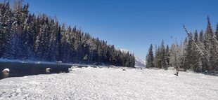 禾木景区  雪城 雪景 雪山 