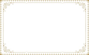 花边金色装饰图
