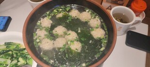 肉丸子海带汤