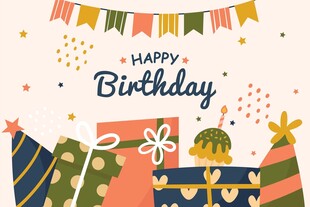 生日派对海报