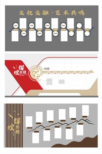 辉煌历程文化墙