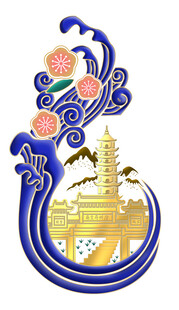 酿酒图 杏花 塔 背景底纹