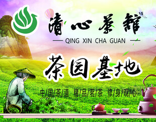 茶道 茶文化 茶韵茶园基地风光