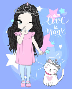 魔法少女与可爱猫咪
