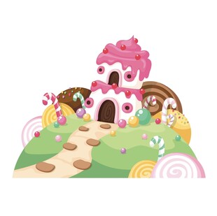 童话风糖果小屋